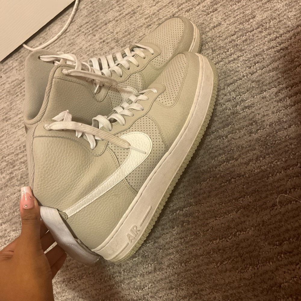 Authentic Nike grey Air Force 1
